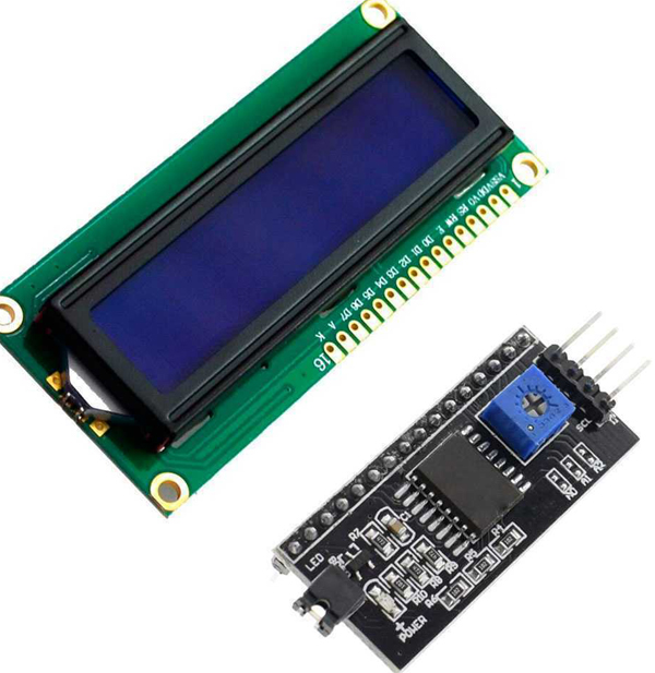 I2C Display 4x20 blau